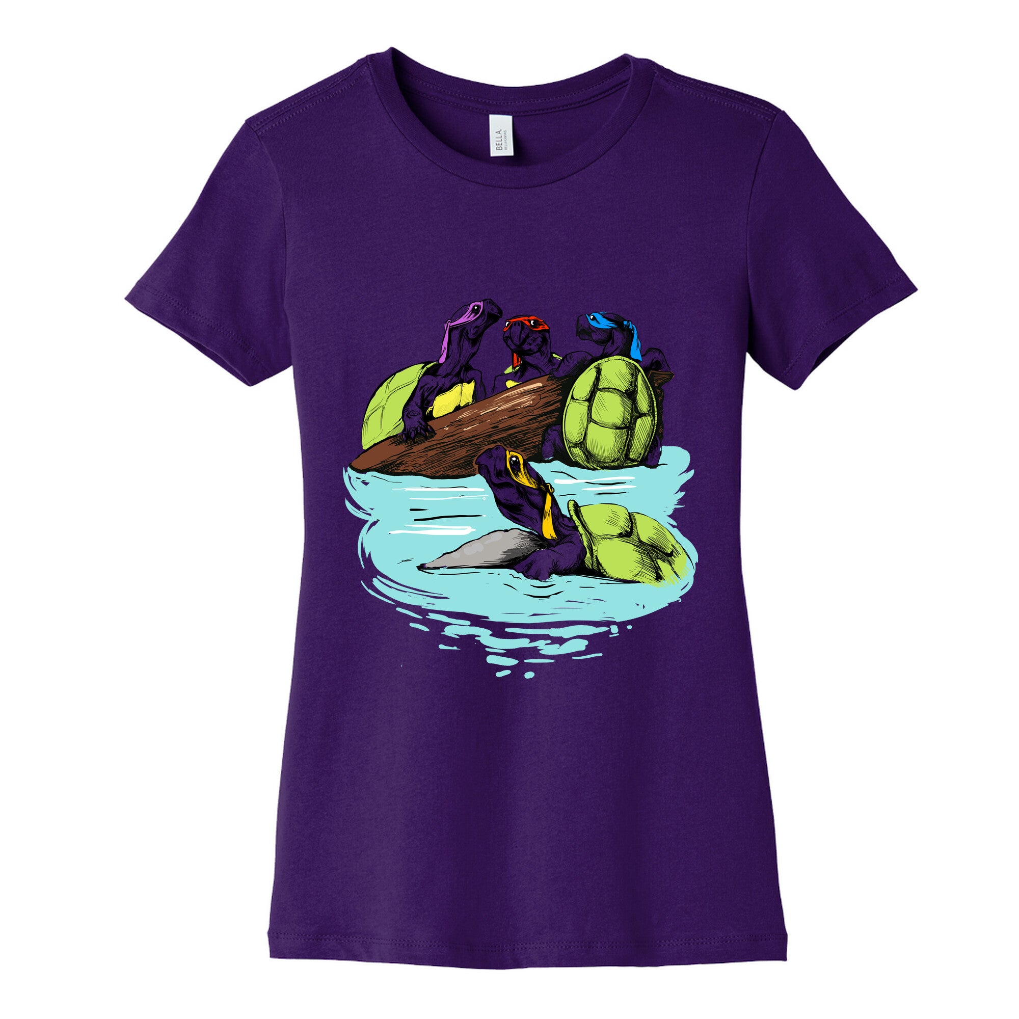 Turtle Power Women's Cotton Tee